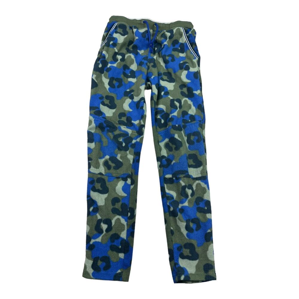 Mini Boden Fleece Camo Pants